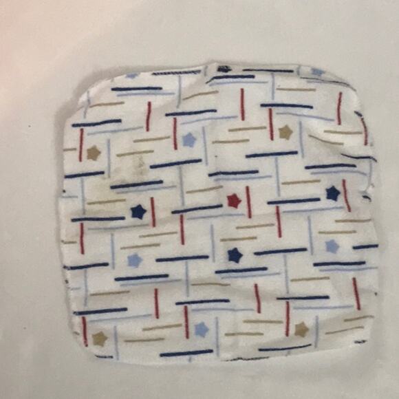 Baby Washcloths NEW 12 Assorted Blue/Orange Sports Bath Time Body Care Travel - Picture 3 of 3